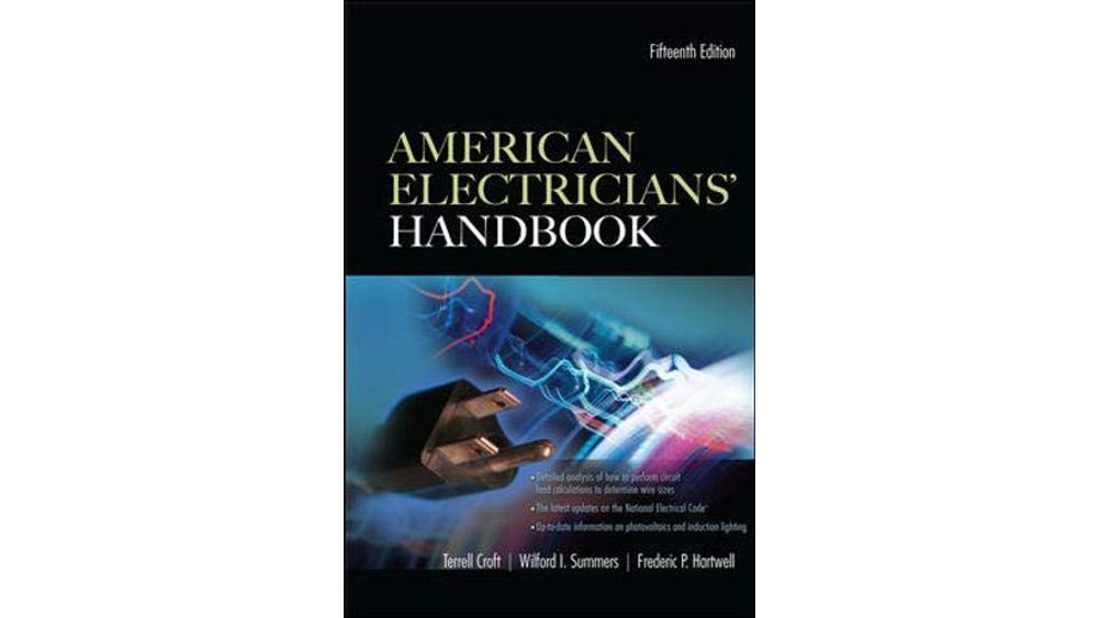 "American Electricians' Handbook" by Terrell Croft and Frederic Hartwell Book Cover