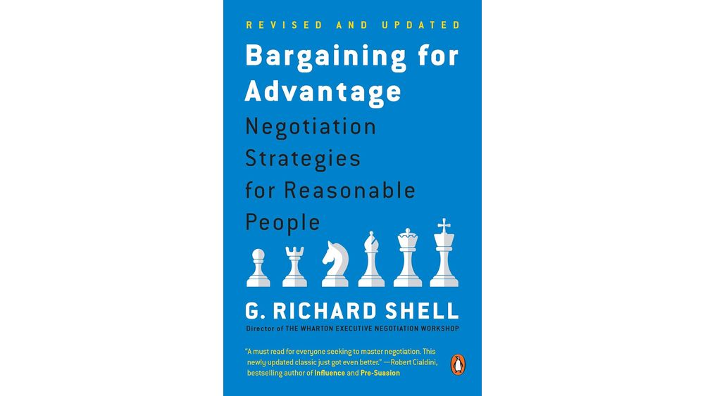 "Bargaining for Advantage: Negotiation Strategies for Reasonable People" by G Book Cover