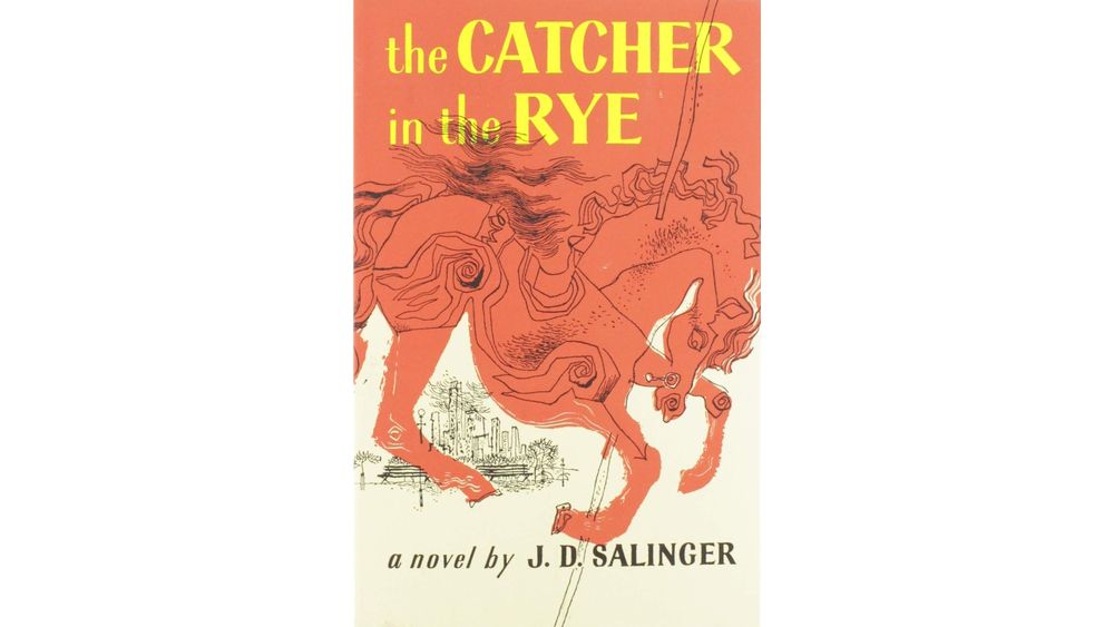 "Catcher in the Rye" by J.D Book Cover