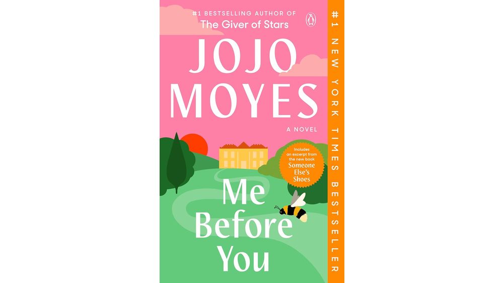 "Me Before You" by Jojo Moyes Book Cover