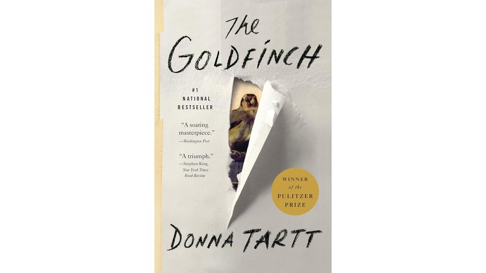 "The Goldfinch" by Donna Tartt Book Cover