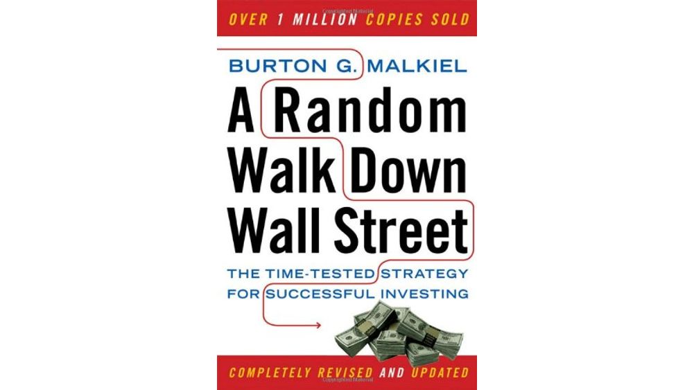 "A Random Walk Down Wall Street" by Burton G Book Cover