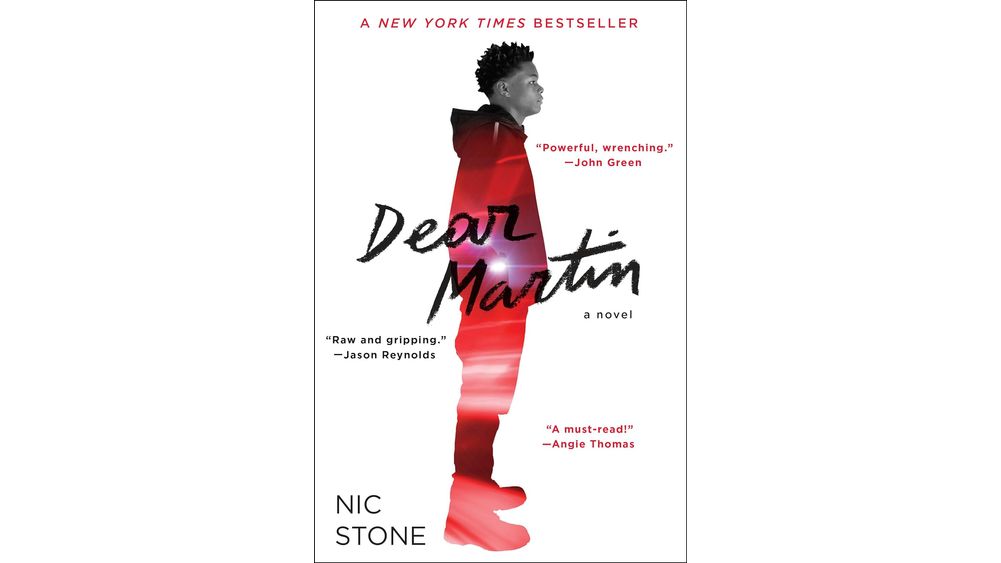 "Dear Martin" by Nic Stone Book Cover