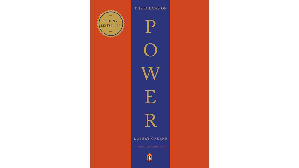 "The 48 Laws of Power" by Robert Greene Book Cover