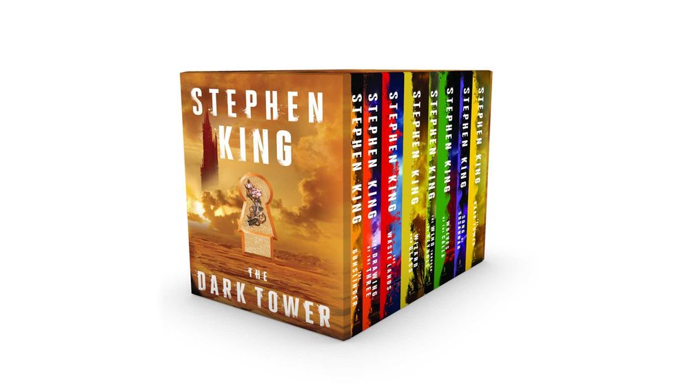 "The Dark Tower" by Stephen King Book Cover