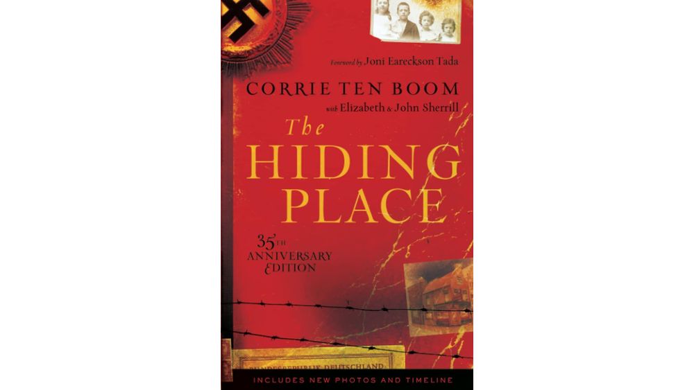 "The Hiding Place" by CORRIE TEN BOOM Book Cover