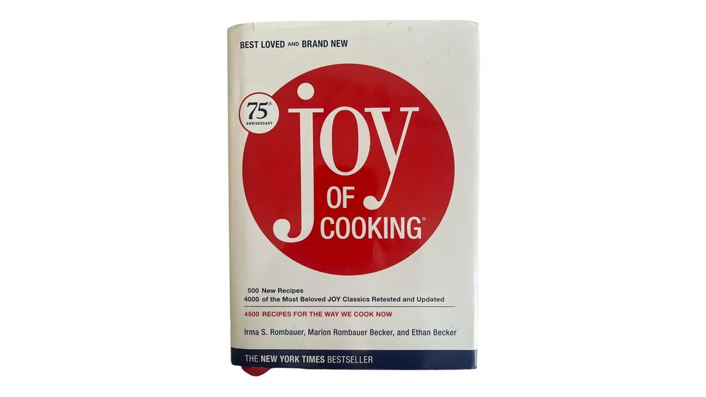 "The Joy of Cooking" by Irma Rombauer Book Cover