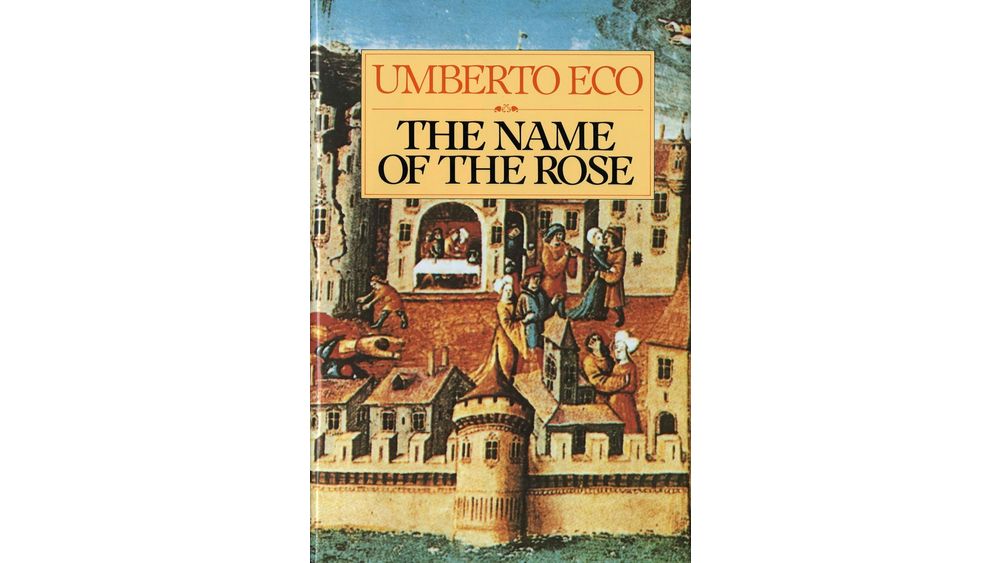 "The Name of the Rose" by Umberto Eco Book Cover