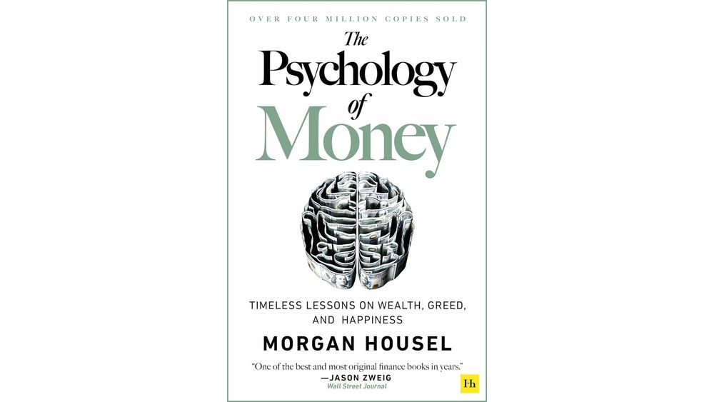 "The Psychology of Money" by Morgan Housel Book Cover