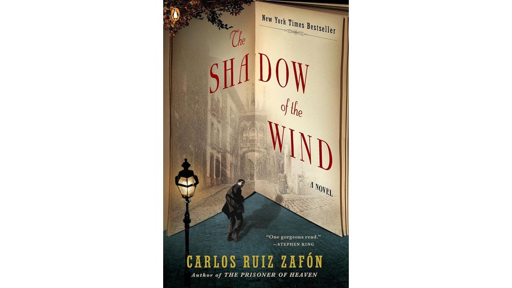 "The Shadow of the Wind" by Carlos Ruiz Zafón Book Cover
