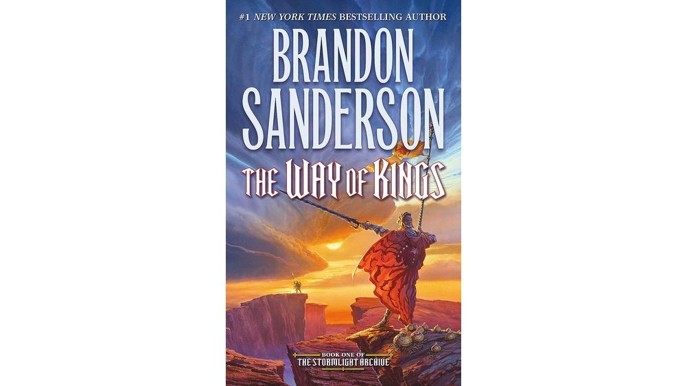 "The Stormlight Archive" by Brandon Sanderson Book Cover